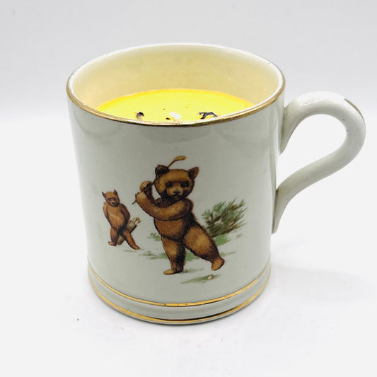 Sporty Teddy Mug 1930s