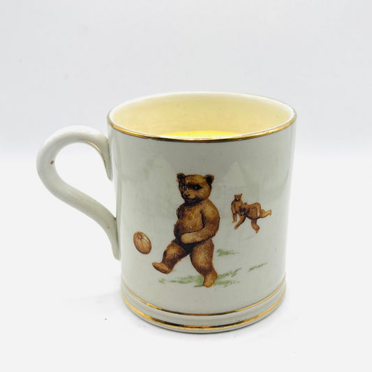 Sporty Teddy Mug 1930s