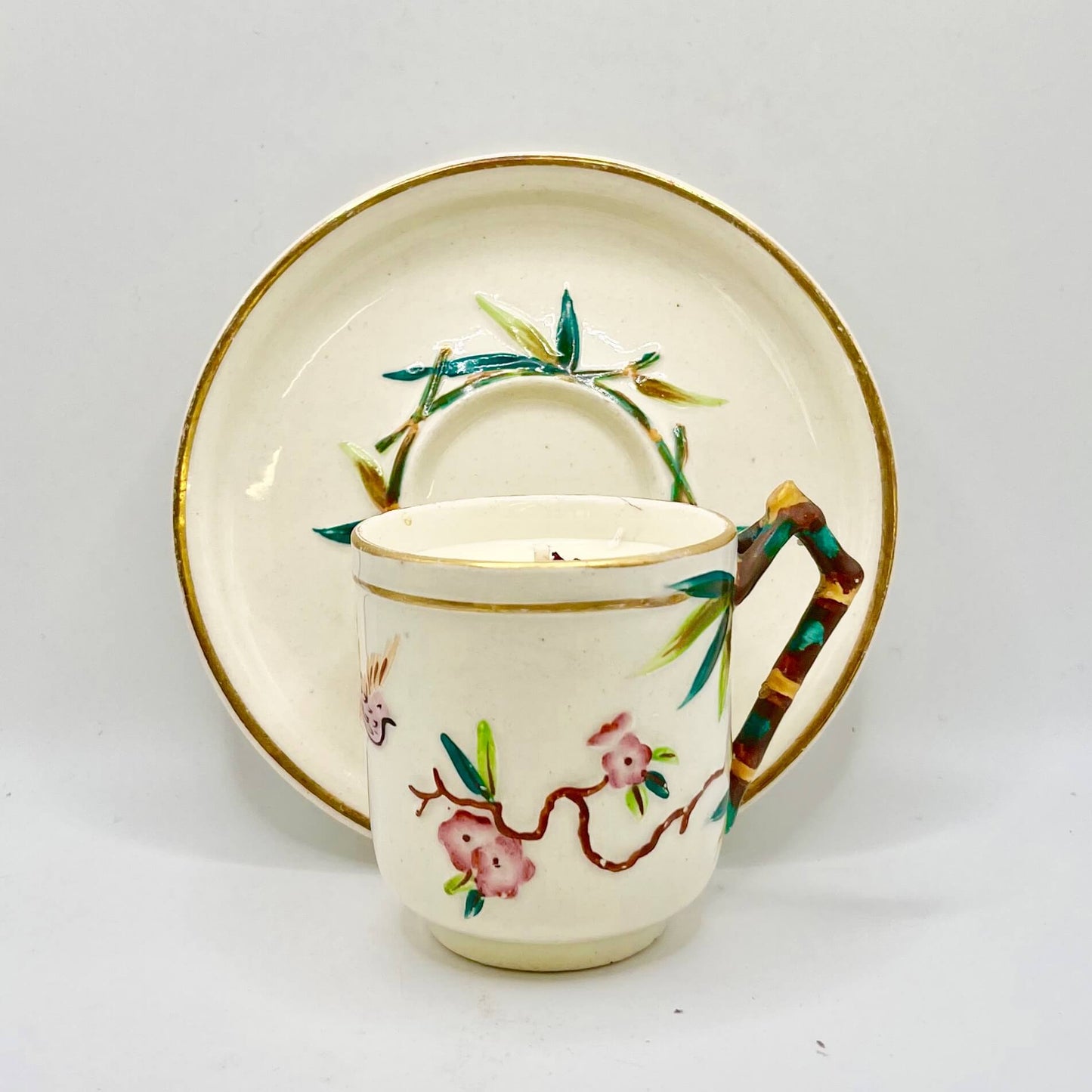 Bamboo Cup and Saucer