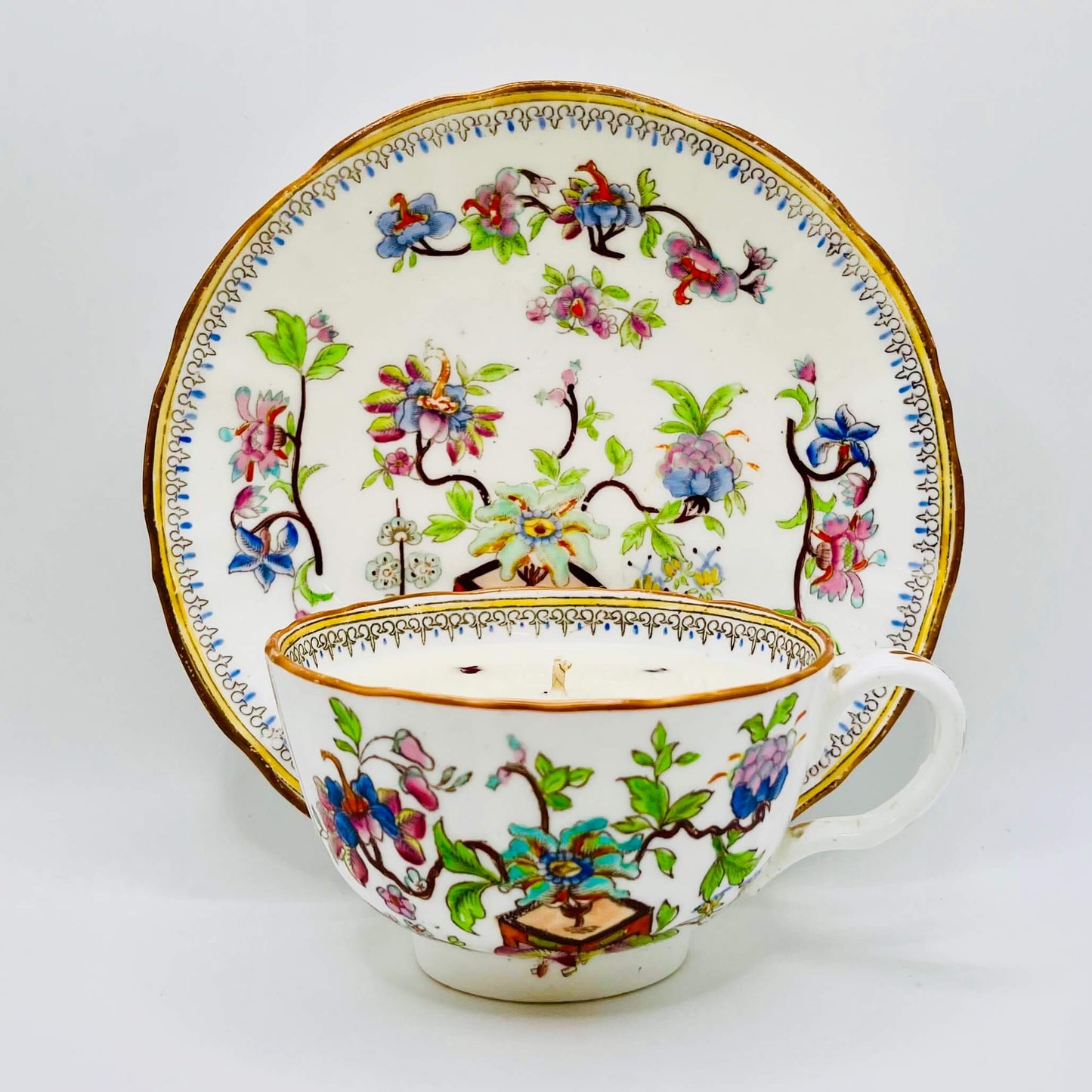 Passion Flower Cup & Saucer
